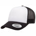 Flexfit The Flexfit YP Foam Front Trucker Cap Black/White Hats