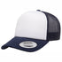 Flexfit The Flexfit YP Foam Front Trucker Cap Navy/White Hats