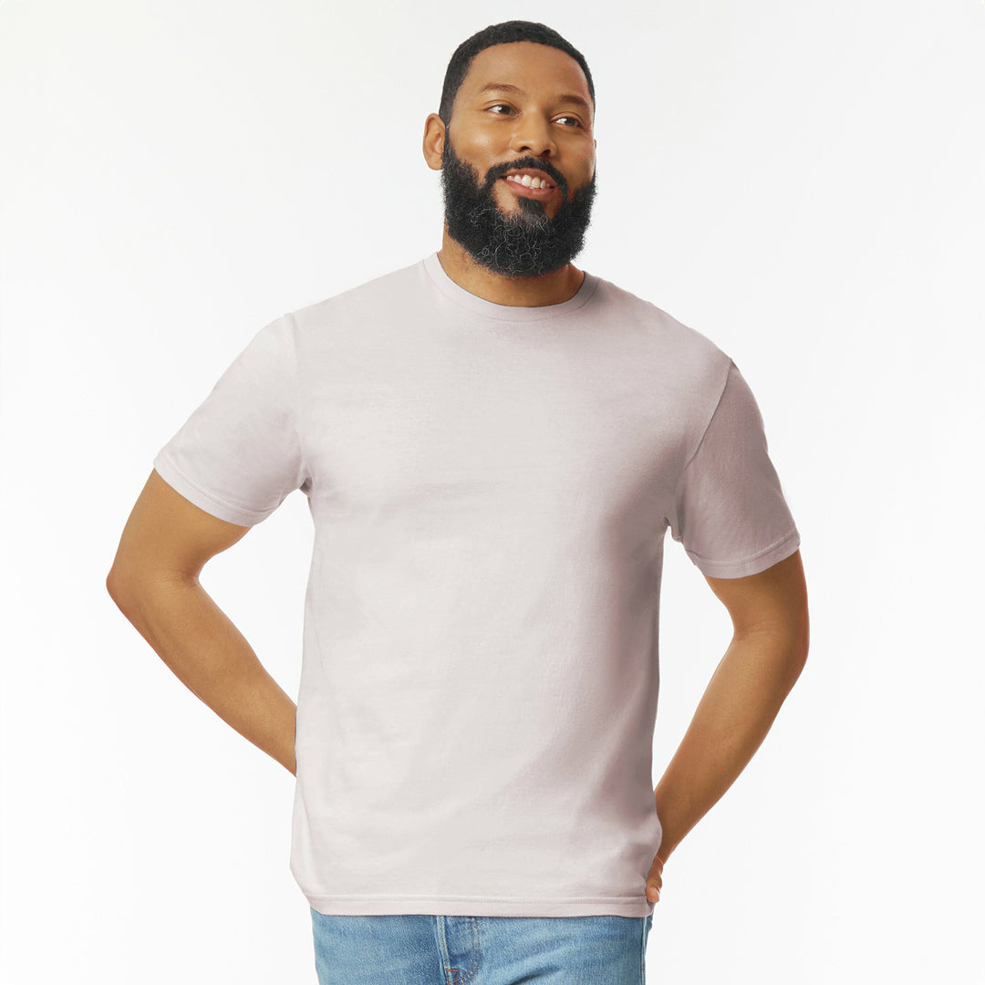 Gildan The Softstyle Crew Neck Tee | Adults Ice Grey Shirts & Tops
