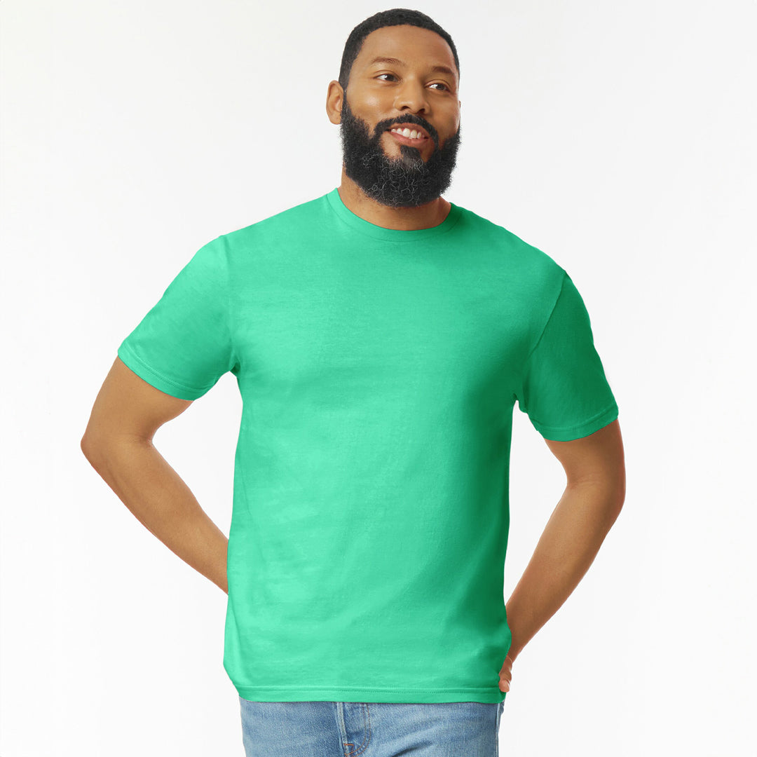 Gildan The Softstyle Crew Neck Tee | Adults Kelly Green Shirts & Tops
