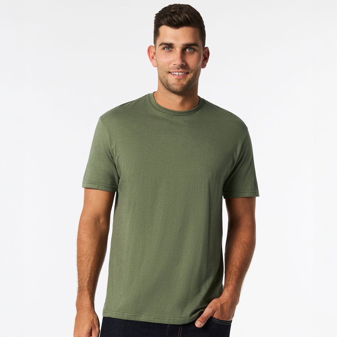Gildan The Softstyle Crew Neck Tee | Adults Military Green Shirts & Tops