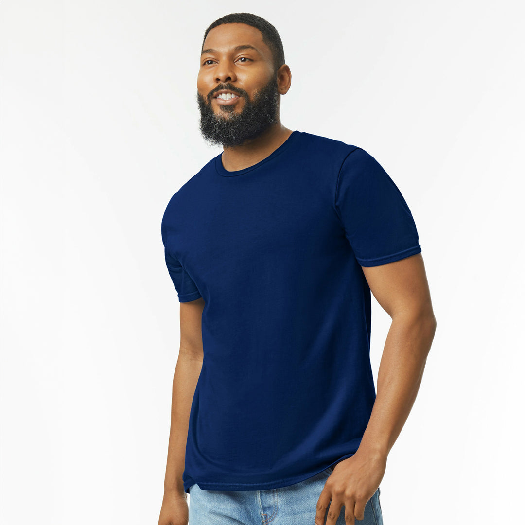 Gildan The Softstyle Crew Neck Tee | Adults Navy Shirts & Tops