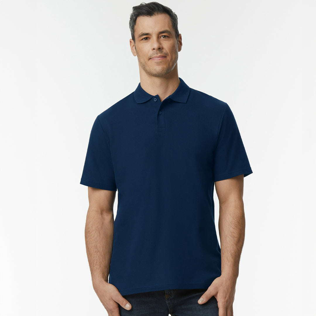 Gildan The Softstyle Polo | Adults Navy Shirts & Tops
