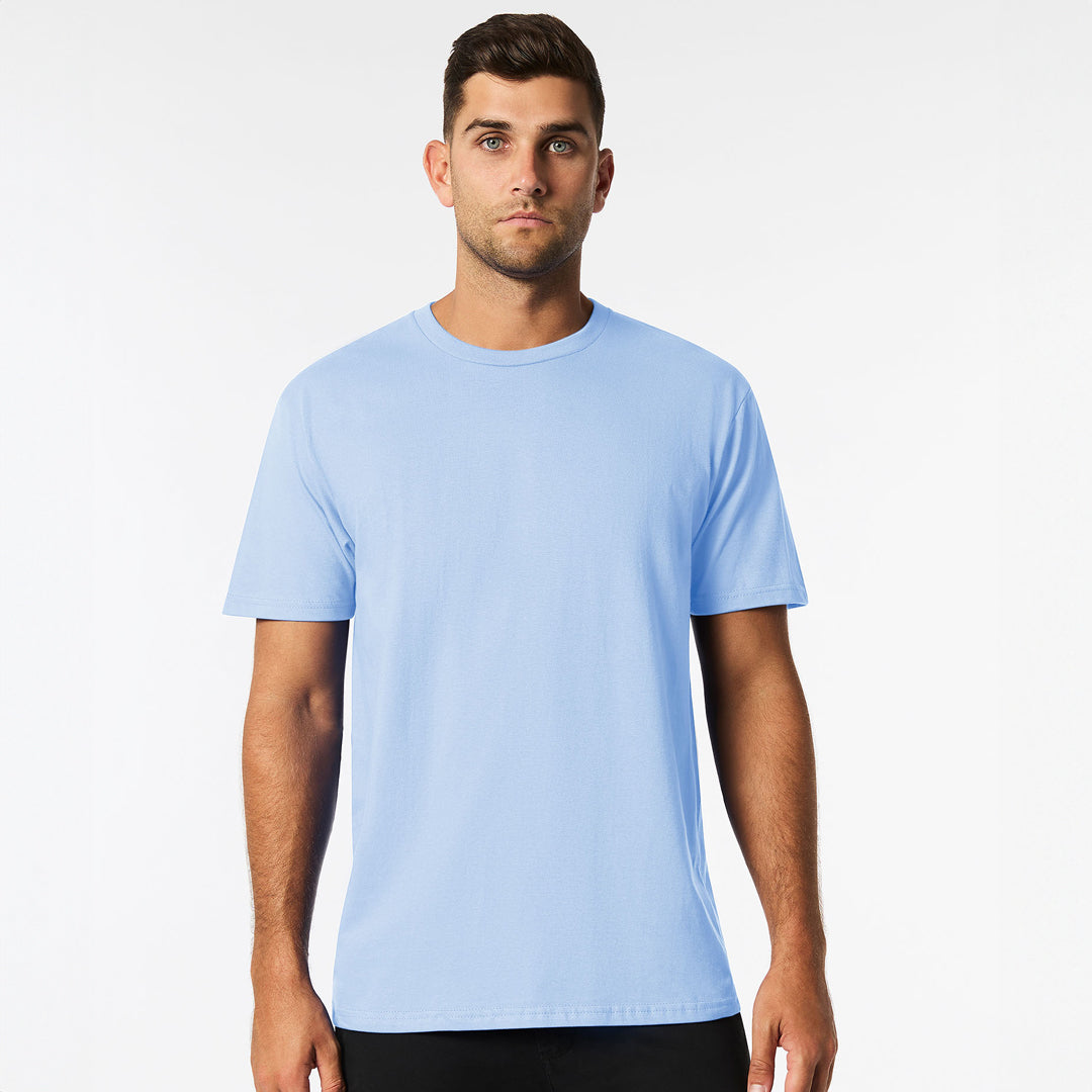 Gildan The Mid Weight Cotton Tee | Adults Light Blue Shirts & Tops