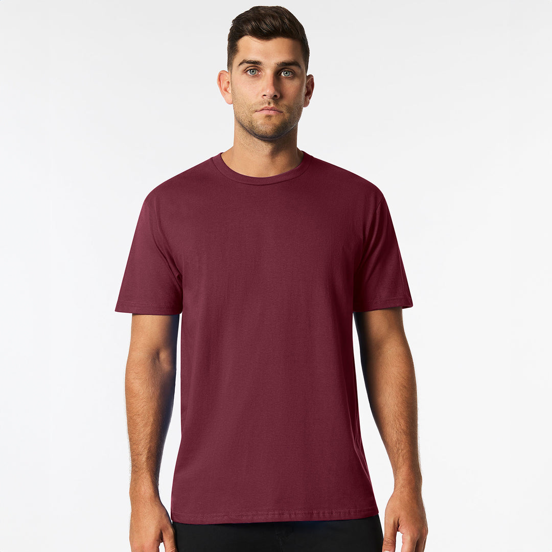 Gildan The Mid Weight Cotton Tee | Adults Maroon Shirts & Tops