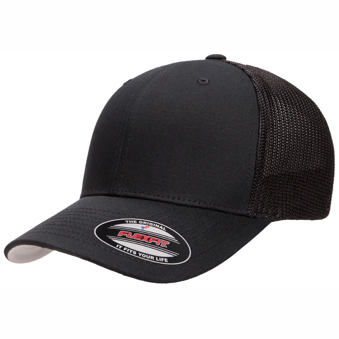 Flexfit The Flexfit Mesh Trucker Cap Black Hats