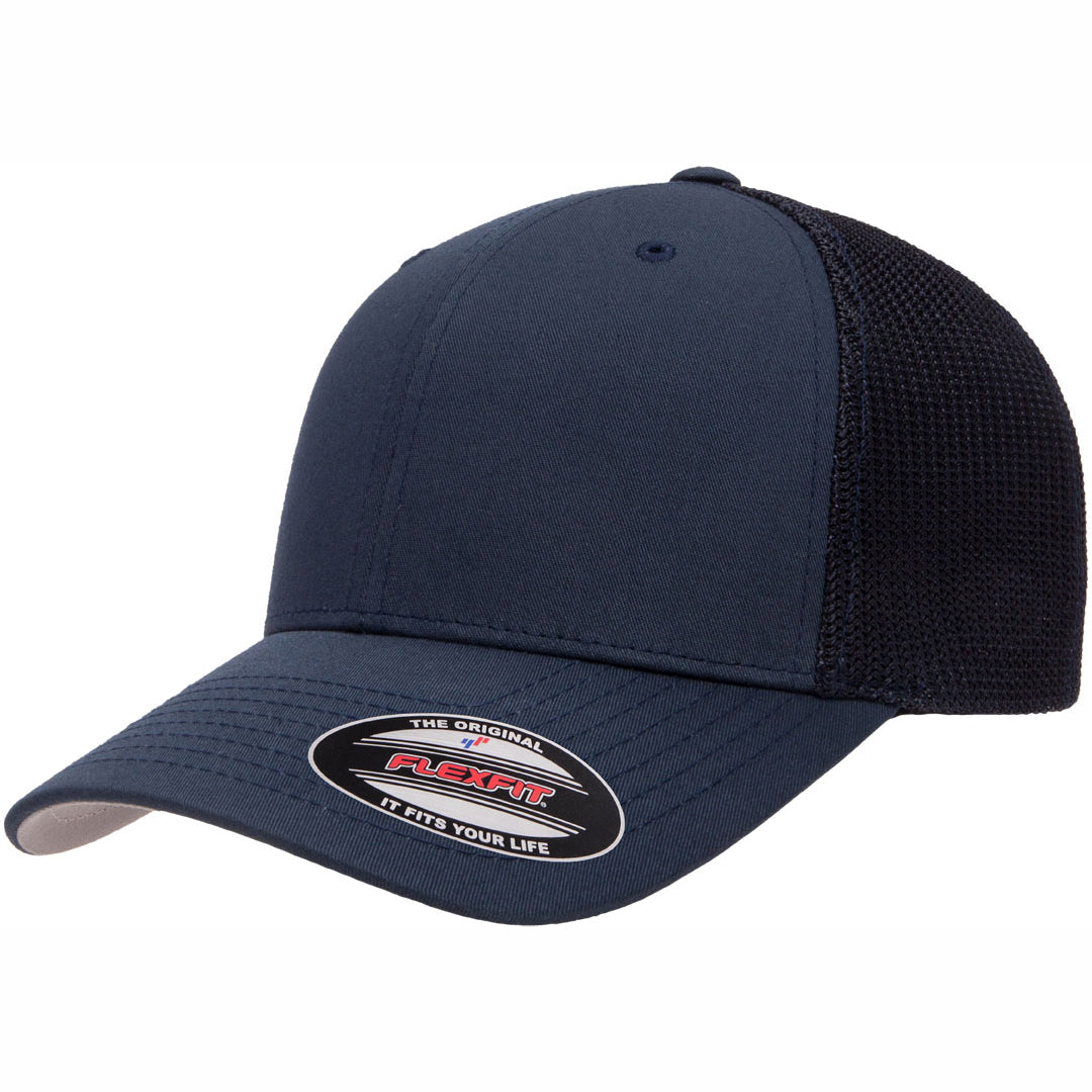 Flexfit The Flexfit Mesh Trucker Cap Navy Hats