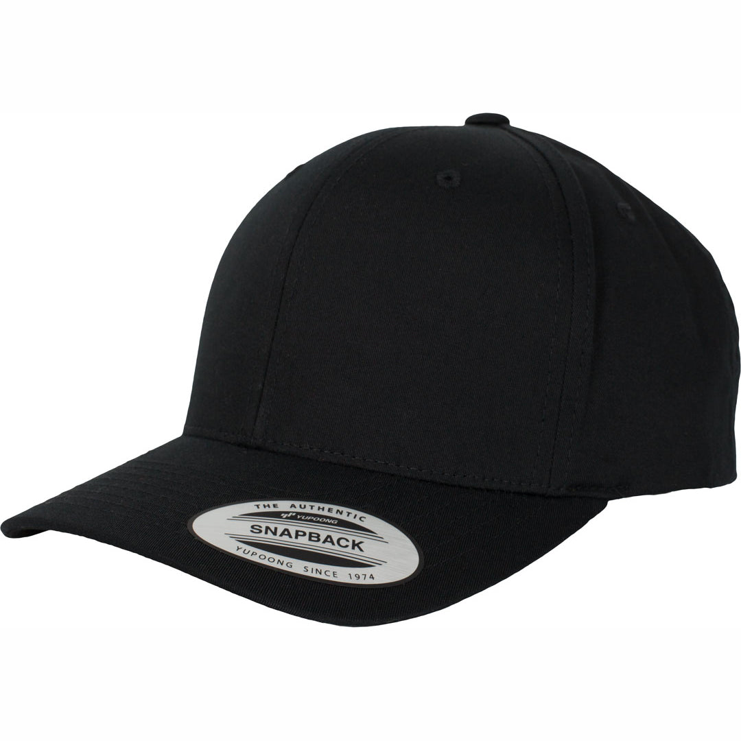Flexfit The Flexfit YP Classics Snapback Cap Black Hats