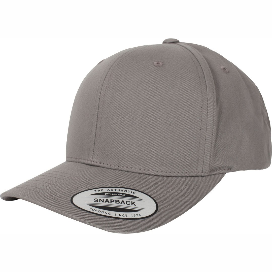 Flexfit The Flexfit YP Classics Snapback Cap Light Grey Hats