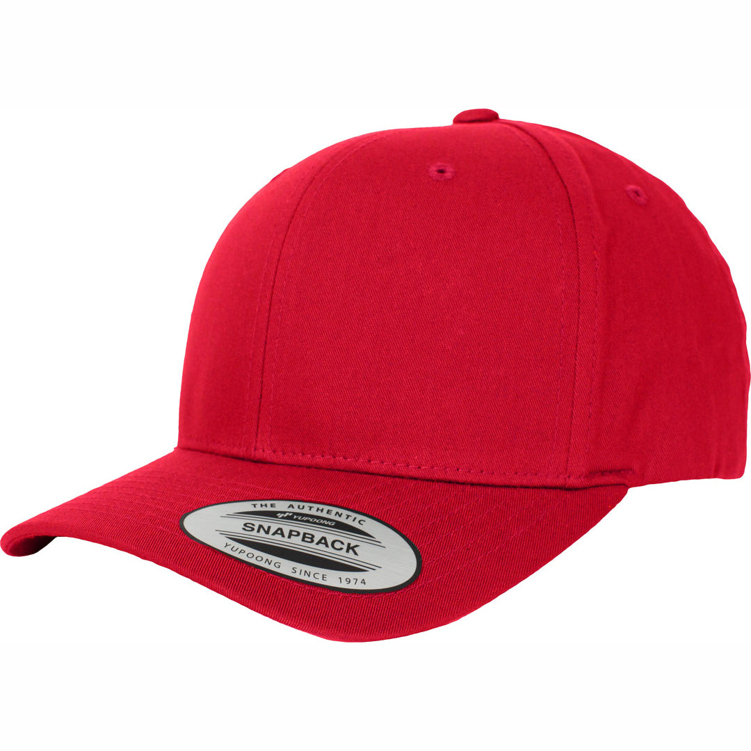 Flexfit The Flexfit YP Classics Snapback Cap Red Hats