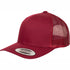 Flexfit The Flexfit YP Classic Retro Wade Trucker Cap Maroon Hats