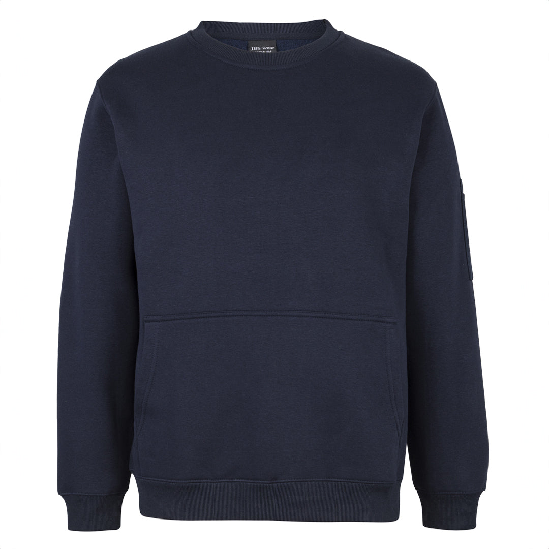 Jbs Wear The Premium Trade Crew Neck Jumper | Adults Navy Clothing