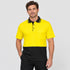 Jbs Wear The Hi Vis Cotton Contrast Polo | Short Sleeve | Adults Work Safety Protective Gear