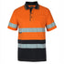 Jbs Wear The Day / Night Cotton Hi Vis Polo | Adults | Short Sleeve Orange/Black Work Safety Protective Gear