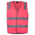 Jbs Wear The Hi Vis Day / Night Safety Vest with Velcro | Adults Hi Vis Pink Work Safety Protective Gear