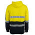 Jbs Wear The Hi Vis Cotton D/N Fleece Hoodie | Adults Work Safety Protective Gear