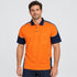 Jbs Wear The Contrast Piping Hi Vis Polo | Short Sleeve | Adults Work Safety Protective Gear
