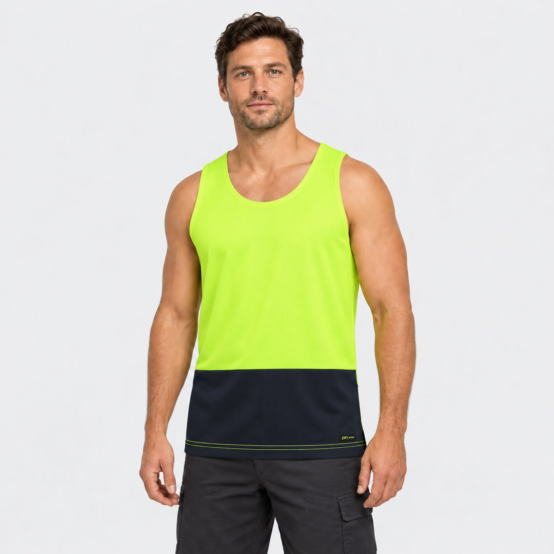 Jbs Wear The Hi Vis Traditional Singlet | Adults Shirts & Tops