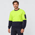 Jbs Wear The Classic Hi Vis Crew Jumper | Adults Work Safety Protective Gear