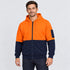Jbs Wear The Full Zip Hi Vis Fleece Hoodie | Adults Work Safety Protective Gear