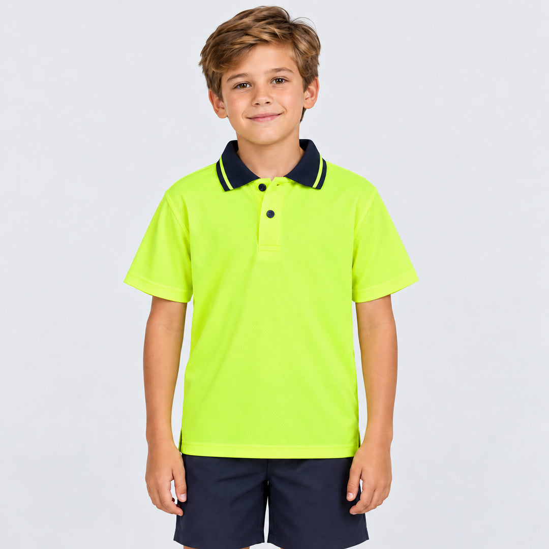Jbs Wear The Non Cuff Hi Vis Polo | Kids | Short Sleeve Shirts & Tops