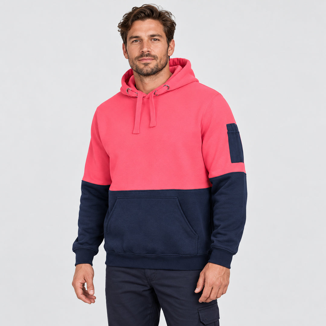 Jbs Wear The Hi Vis Pull Over Hoodie | Adults Work Safety Protective Gear
