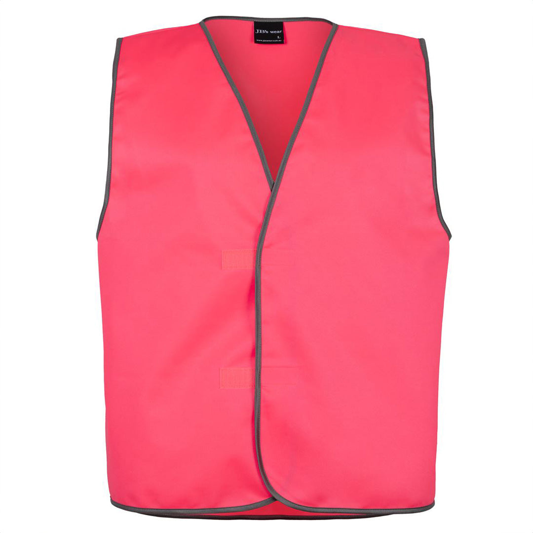 Jbs Wear The Hi Vis Safety Vest with Velcro | Day | Adults Hi Vis Pink Work Safety Protective Gear