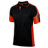 Jbs Wear The Street Panel Polo | Adults | Short Sleeve Black/Orange Work Safety Protective Gear