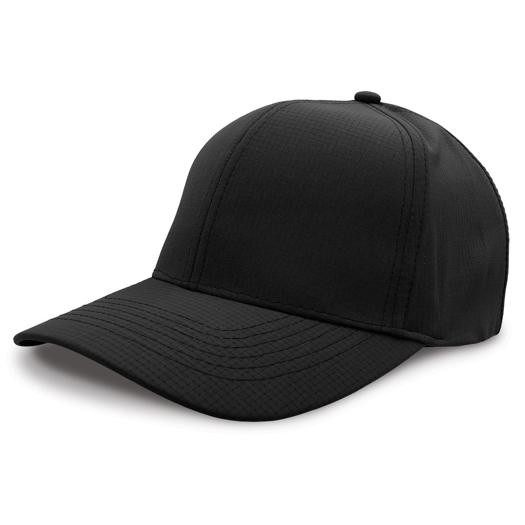 Legend Black The Sail Cap | 6 Panel Black Hats