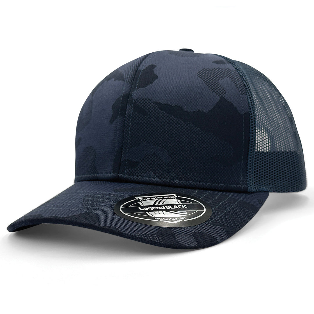 Legend Black The Dark Night Trucker Navy Hats
