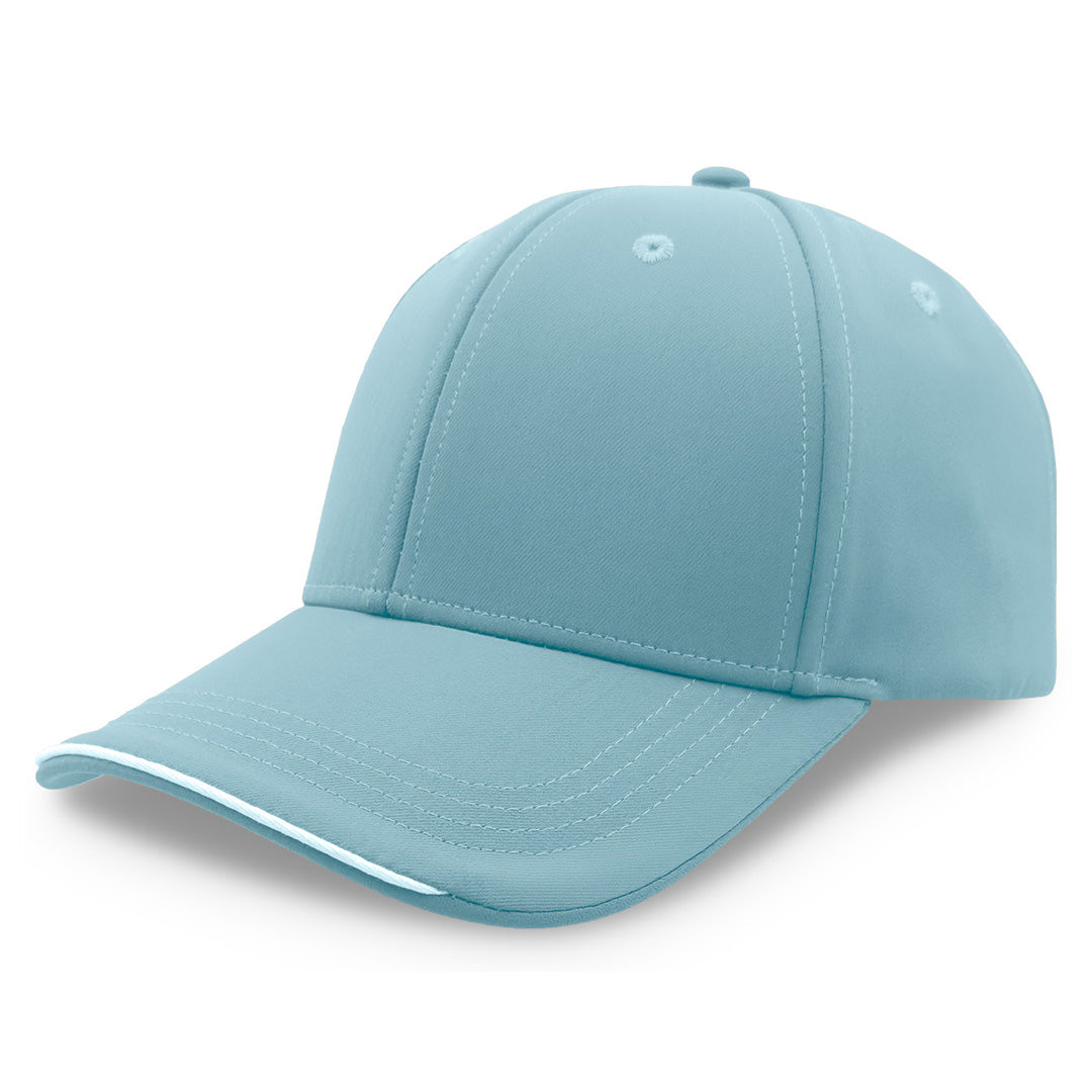 Legend Black The Streamliner Cap | 6 Panel Bluestone/White Hats
