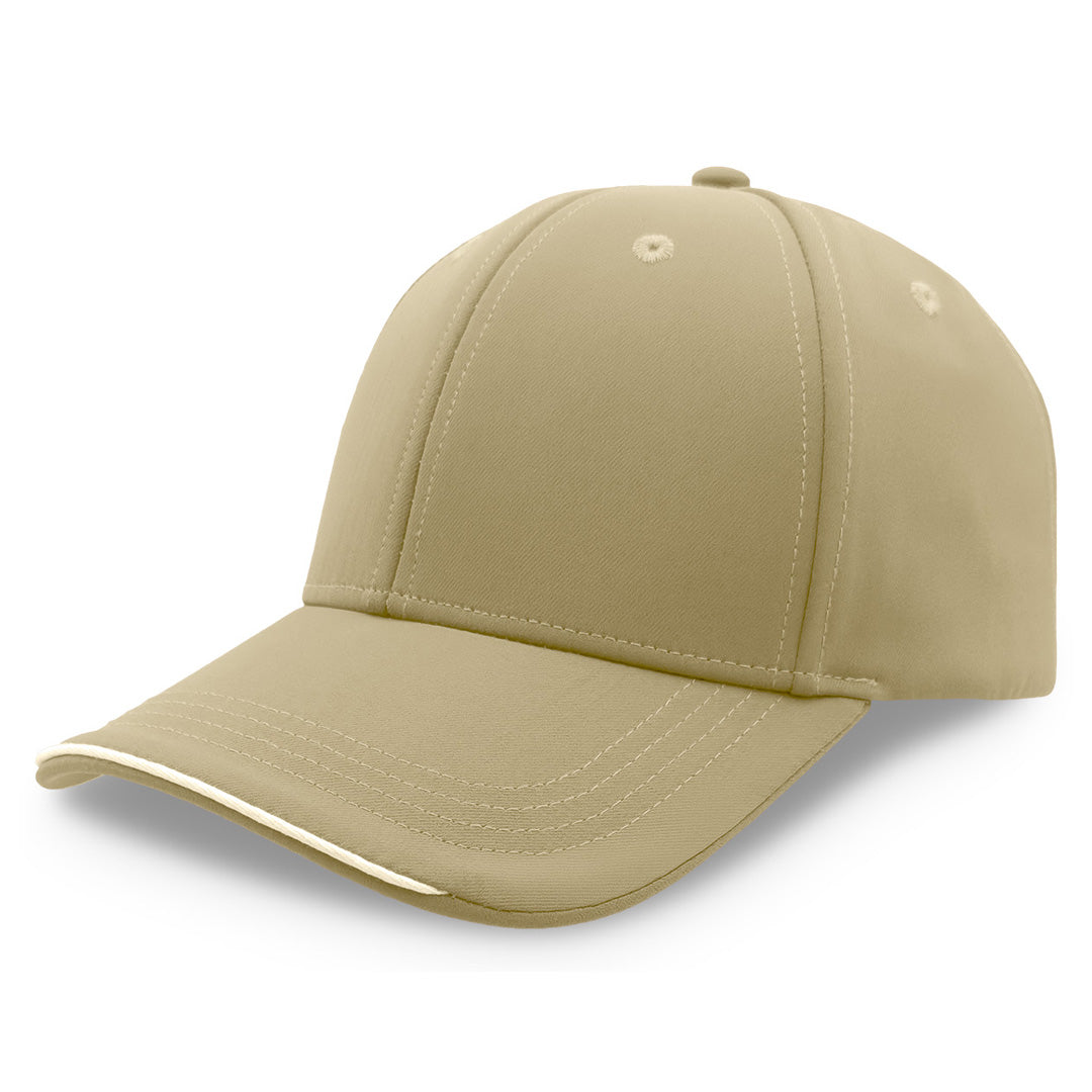 Legend Black The Streamliner Cap | 6 Panel Camel/White Hats
