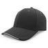Legend Black The Streamliner Cap | 6 Panel Charcoal/White Hats