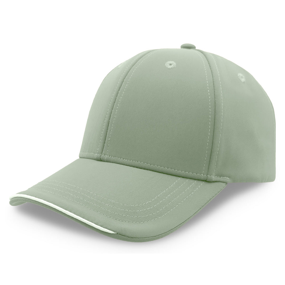 Legend Black The Streamliner Cap | 6 Panel Mint/White Hats