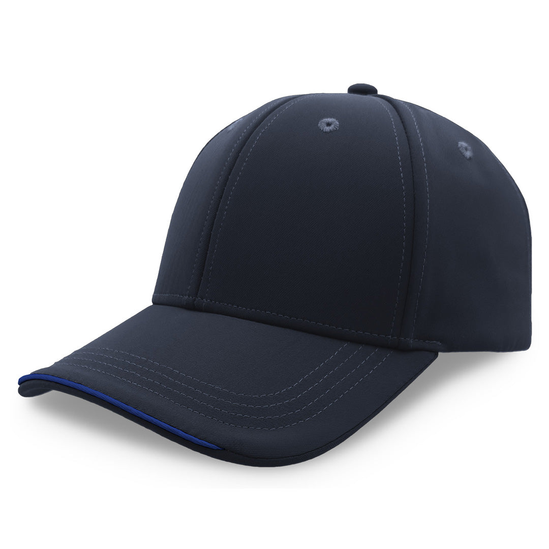 Legend Black The Streamliner Cap | 6 Panel Navy/Royal Hats