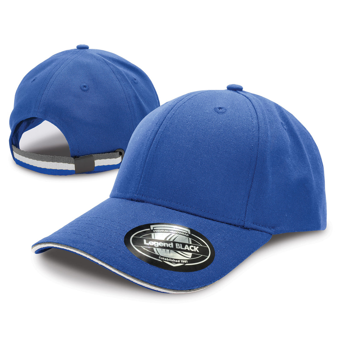 Legend Black The San Marino Cap Royal/Grey Hats