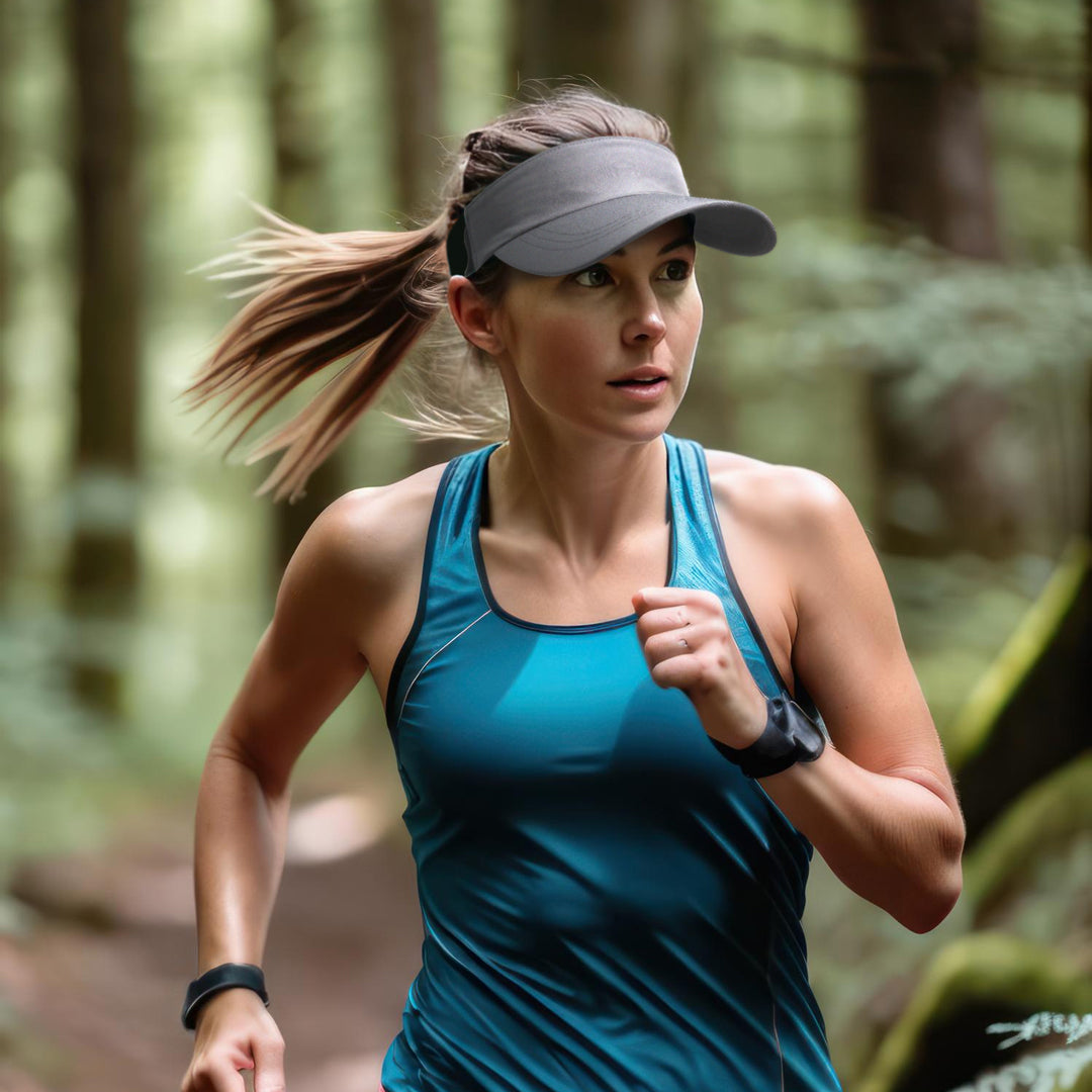 Legend Black The Altitude Sports Visor Hats