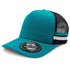 Legend Black The Striped Trucker Cap Teal/Black Hats