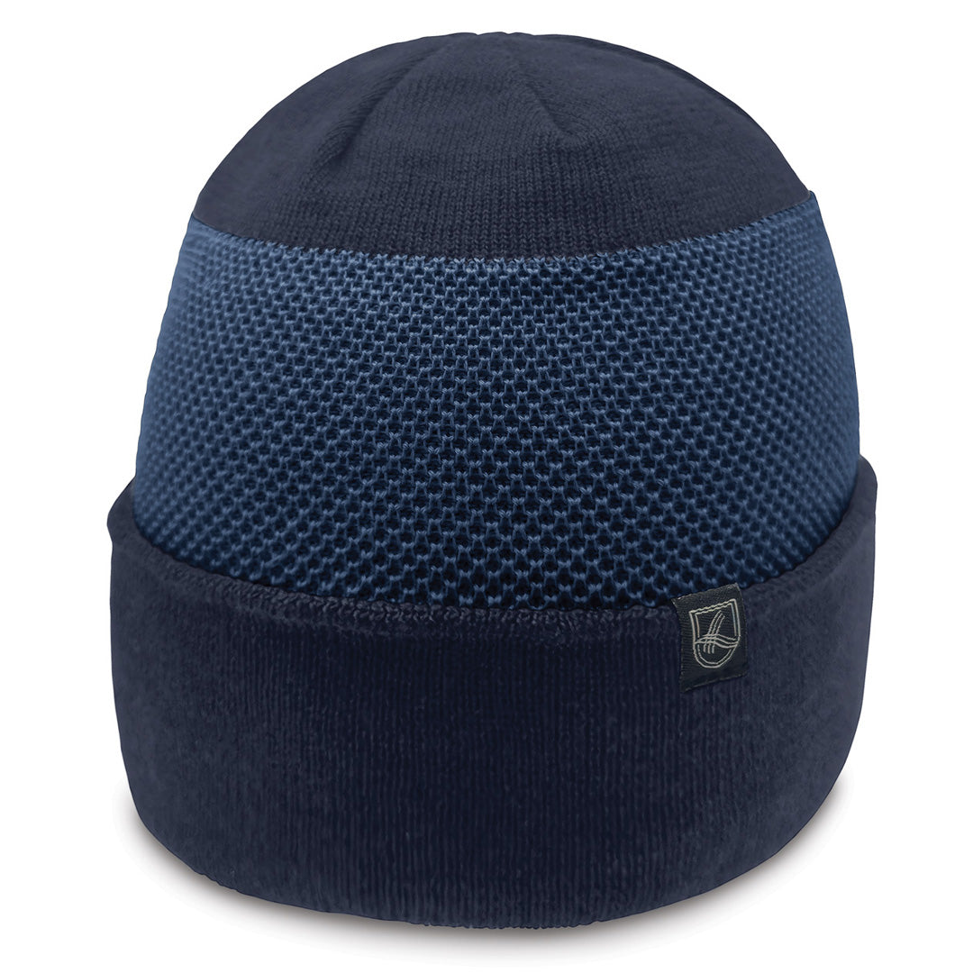 Legend Black The Horizon Beanie Navy/Avio Headwear