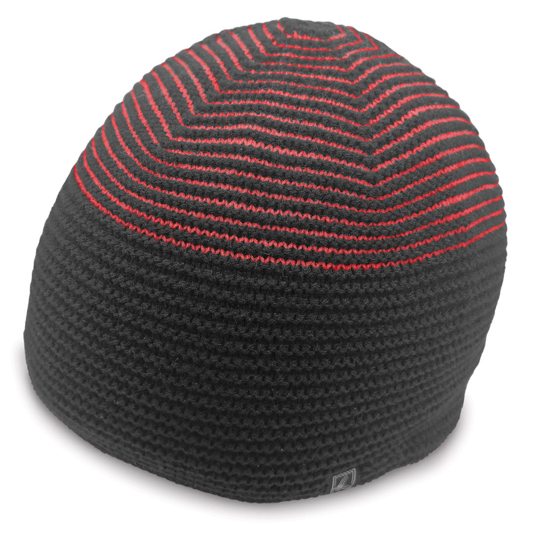 Legend Black The Ridge Beanie Black/Red Headwear