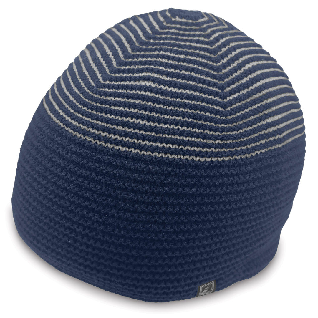 Legend Black The Ridge Beanie Navy/Grey Headwear