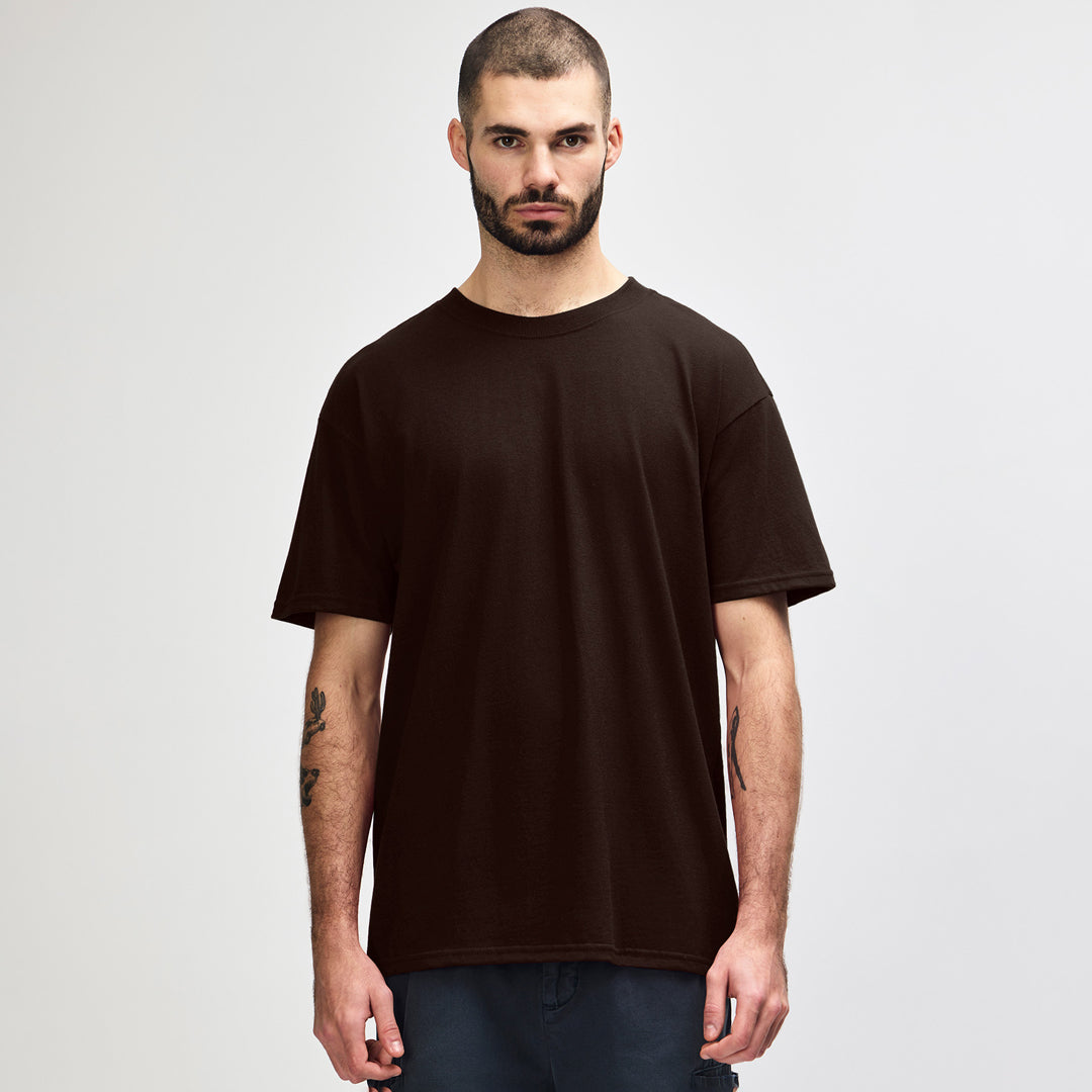 Gildan The Hammer Boxy Tee | Adults Chocolate Shirts & Tops