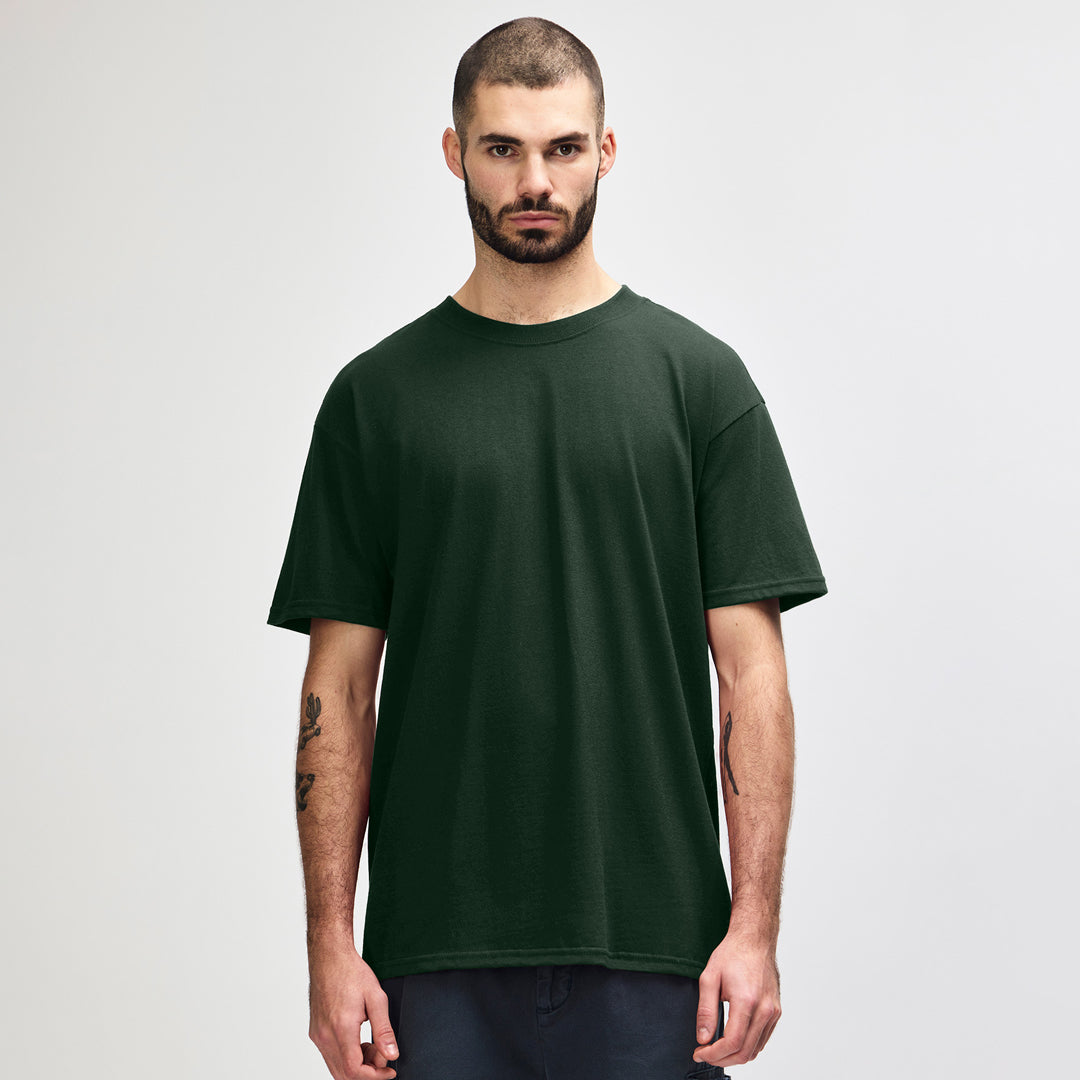 Gildan The Hammer Boxy Tee | Adults Forest Green Shirts & Tops