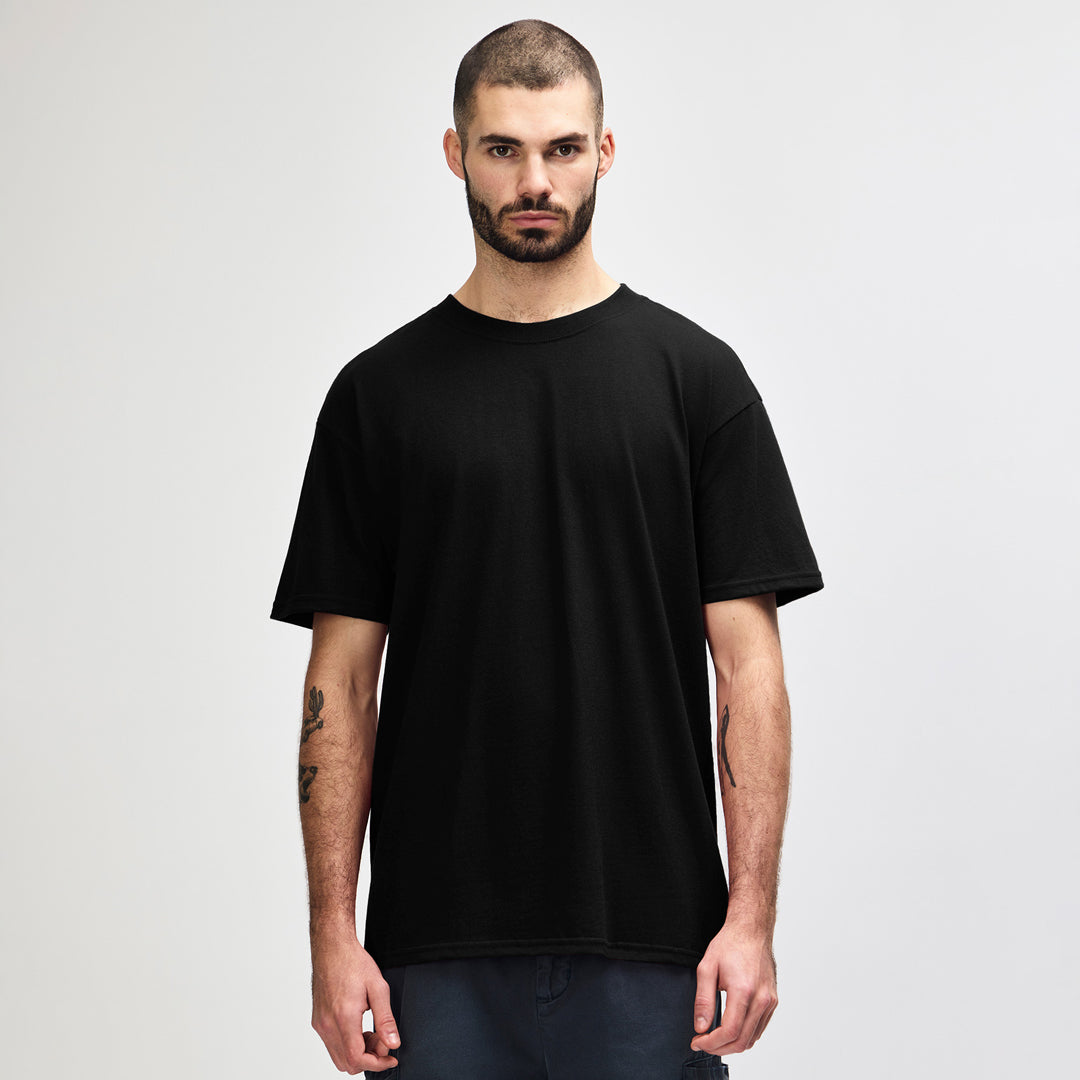 Gildan The Hammer Boxy Tee | Adults Black Shirts & Tops