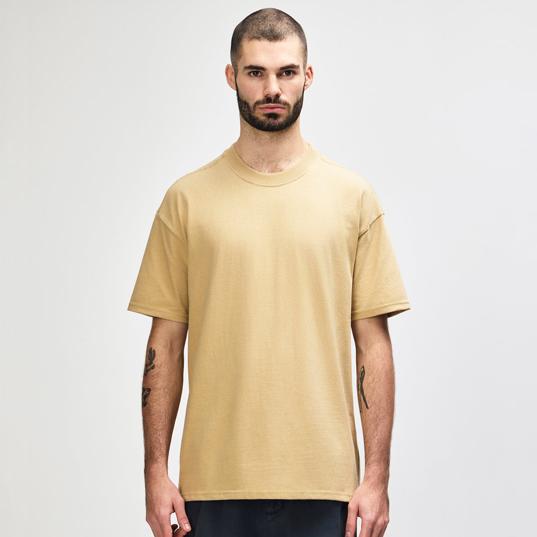 Gildan The Hammer Boxy Tee | Adults Tan-as Shirts & Tops