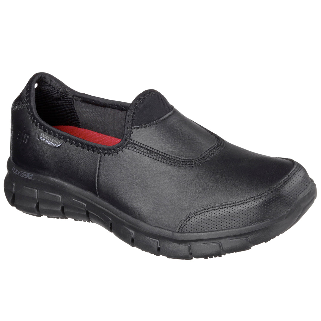 Skechers Footwear The Sure Track Shoe | Ladies Black Shoes