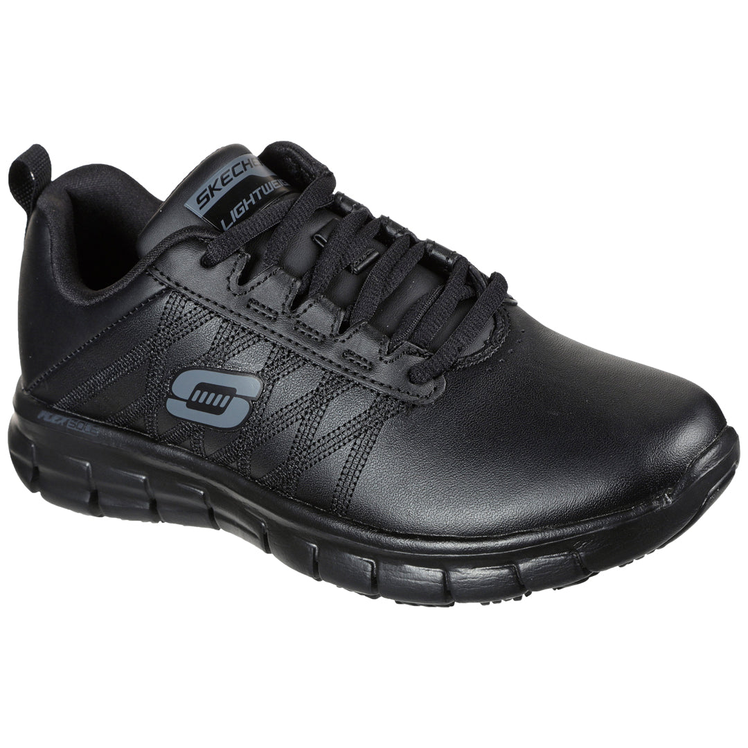 Skechers Footwear The Sure Track Erath Sneaker | Ladies Black Shoes