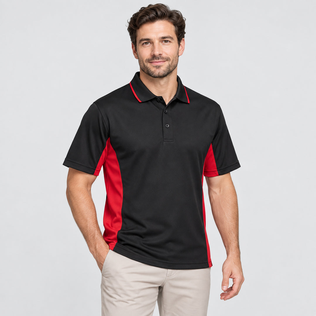 Jbs Wear The Contrast Poly Polo | Dark Colours | Short Sleeve | Mens Shirts & Tops