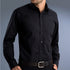 John Kevin The Melbourne Shirt | Mens | Slim Fit | Long Sleeve Black Shirts & Tops