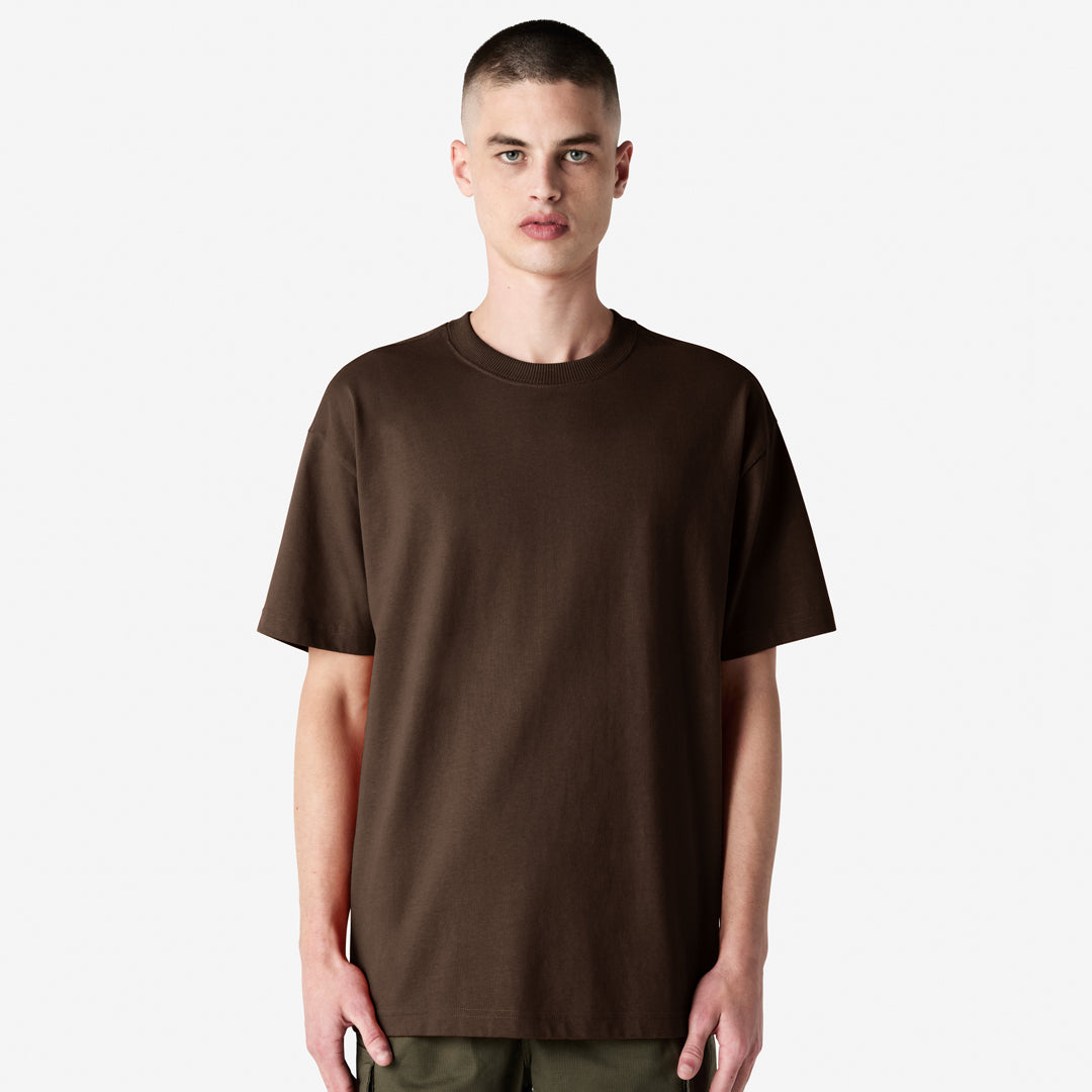 American Apparel The Super Heavy Weight Tee | Adults | Short Sleeve Brown Shirts & Tops